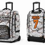 Customized Baseball Rolling Bag – Team Travel Gear | Wani Wears