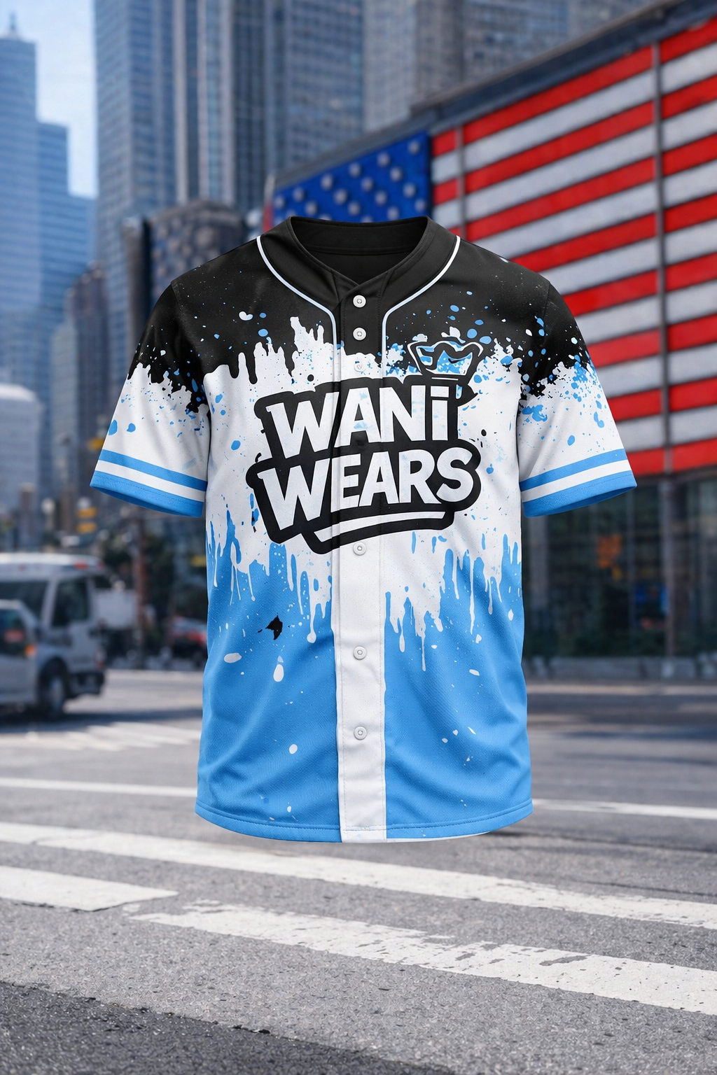 Custom Baseball Button Jersey Manufacturer | Premium Sublimated Team Uniforms Bulk | WANI WEARS