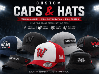 custom caps and hats manufacturer wholesale embroidered caps snapback trucker hats WANI WEARS