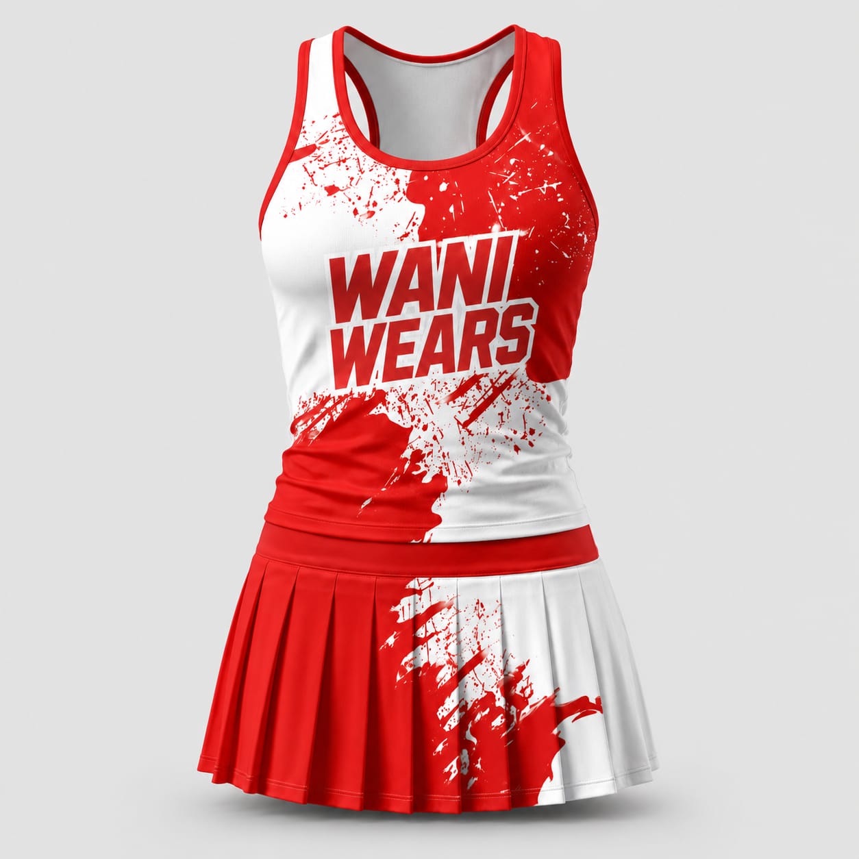 Custom sublimated cheer tennis dress wholesale manufacturer