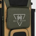 Custom logo printing on wholesale baseball equipment bag front pocket
