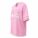 Pink oversized V-neck mesh football jersey with WANI WEARS branding and sleeve stripes