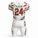 Back view of a custom American football uniform with player name, number 24, team logo, sublimated jersey, and matching football pants