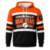 Custom Baseball Hoodies front view