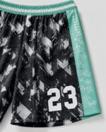 Custom Sublimated Basketball Uniform Set – OEM Jersey and Shorts Manufacturer - Image 3