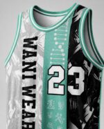 Custom Sublimated Basketball Uniform Set – OEM Jersey and Shorts Manufacturer - Image 4