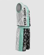 Custom Sublimated Basketball Uniform Set – OEM Jersey and Shorts Manufacturer - Image 6