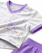 Custom Women’s Volleyball Uniform Set – Sublimated V-Neck Jersey and Shorts - Image 3