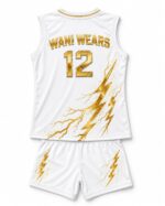 Custom Women’s Sleeveless Volleyball Uniform Set – Sublimated Jersey and Shorts - Image 3