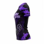 Women’s customized volleyball jersey side view