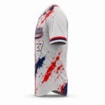 Custom Baseball Uniform Set – Sublimated Full-Button Jersey and Pants - Image 6