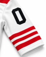 Custom Ice Hockey Jersey stitching detail