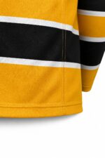Custom Ice Hockey Uniform Set stitching close up