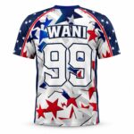 Personalized baseball jersey back WANI number 99