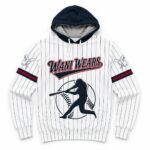 Wholesale custom baseball team hoodie front design