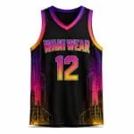 Black custom basketball jersey manufacturer OEM private label teamwear