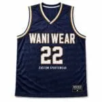 Custom Embroidered Basketball Jersey – Private Label Teamwear