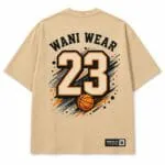 Custom Oversized Basketball T-Shirt - Image 2
