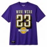 Purple custom short sleeve basketball jersey front view