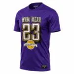 WANI WEAR custom short sleeve basketball jersey side view