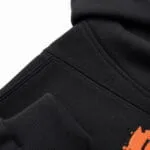 Custom Basketball Hoodie Fleece Fabric Close-Up