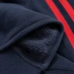 Custom basketball hoodie soft brushed fleece fabric close-up