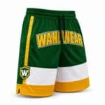 Custom Green Mesh Basketball Shorts – Wholesale Teamwear - Image 3
