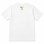 White custom baseball T-shirt jersey back view with Wani Wear branding and baseball logo
