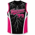 Custom Sleeveless Baseball Jersey – Sublimated Team Uniform