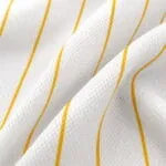 Breathable pinstripe mesh fabric for custom baseball jerseys