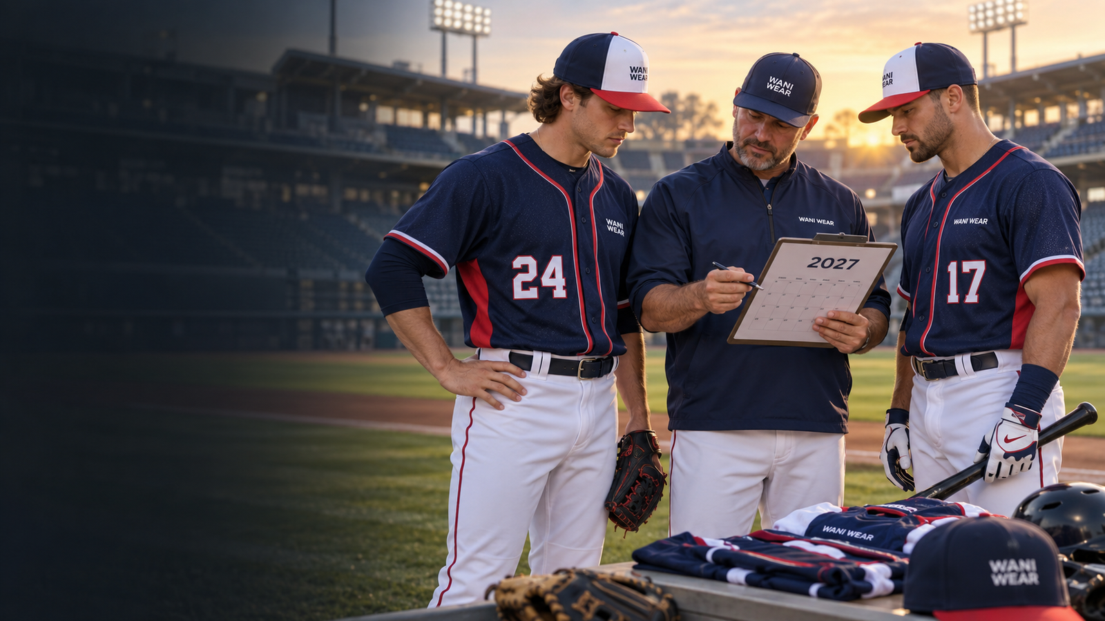When Should USA Baseball Teams Order Uniforms for 2027? WANI WEAR custom baseball uniform production, quality control and packing process