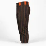Custom team baseball knickers side view