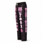 Custom baseball team pants with all-over sublimation side view