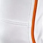 ustom baseball pants performance fabric close-up