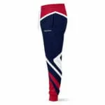 Custom baseball training pants side view