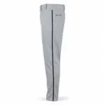 Custom baseball uniform pants with black side piping