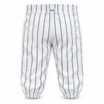 Wholesale pinstripe baseball knickers back view