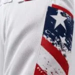 Breathable performance fabric for custom baseball pants