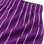 Elastic waistband and fabric detail of custom baseball knickers