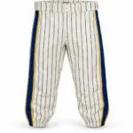 Custom pinstripe baseball knickers front view by Wani Wear