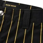 Private label baseball pants stitching and Wani Wear label