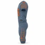 Custom blue American football uniform side view