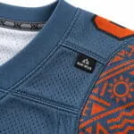 Reinforced stitching and private-label football jersey