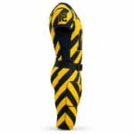 ustom American Football Uniform yellow and black side view