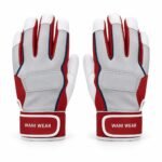 Red Batting Gloves — Team Colours Series | Wani Wear - Image 4