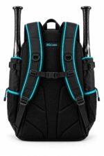 Custom Sublimated Baseball Backpack | Retro Sunset Bat Bag - Image 2