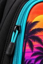 Custom Sublimated Baseball Backpack | Retro Sunset Bat Bag - Image 4